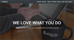 Desktop Screenshot of callibrity.com